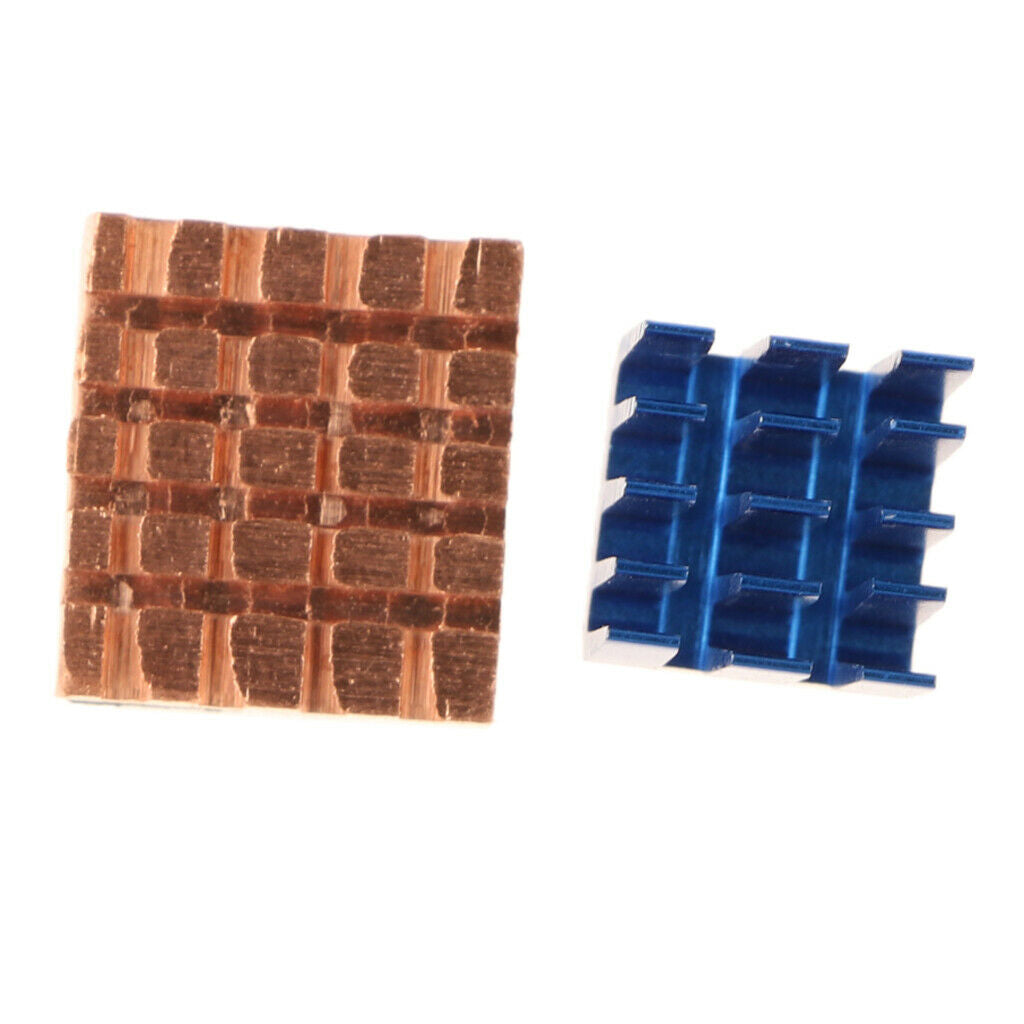 Copper Aluminium Cooling Kit Heat Sinks with Thermal Pad for Raspberry Pi