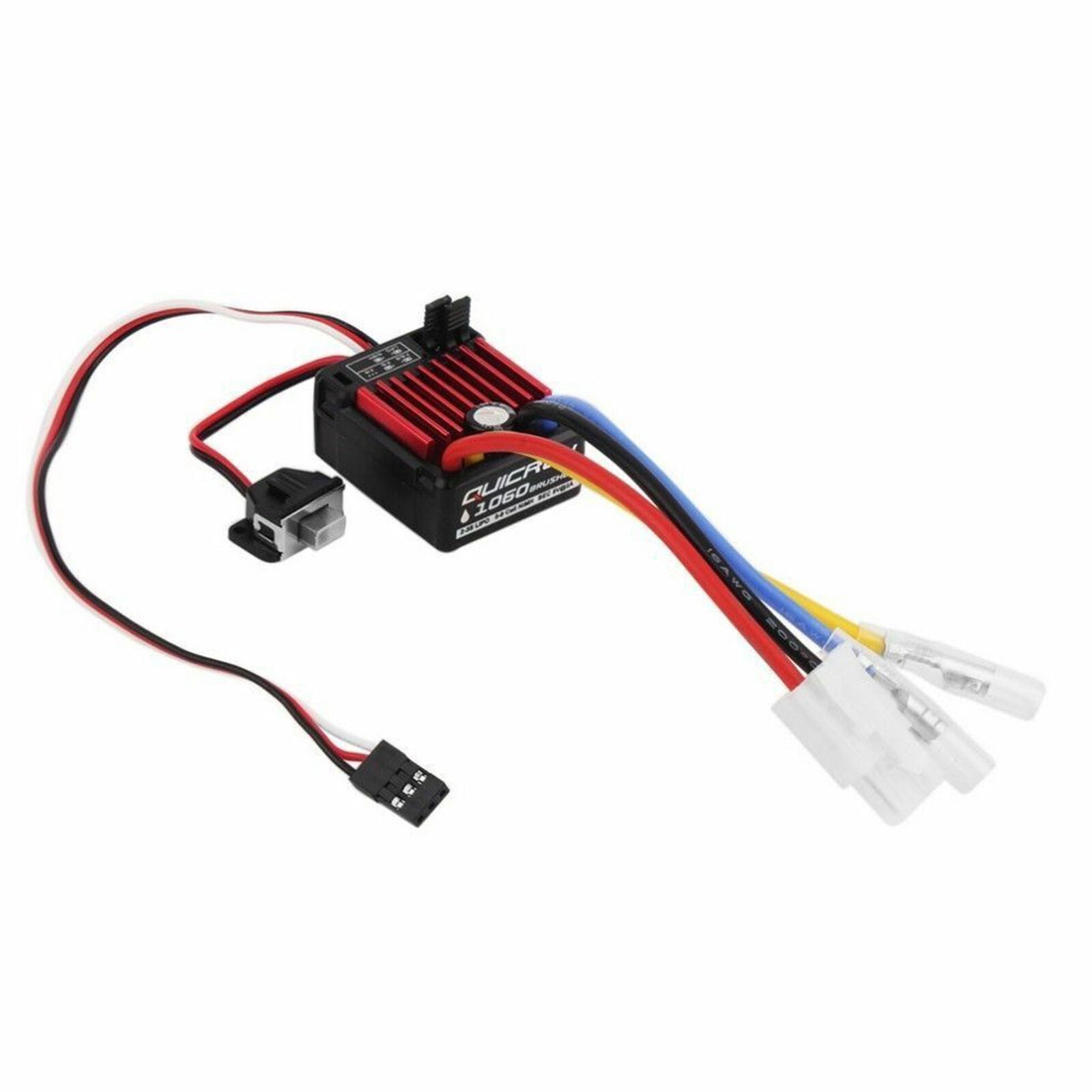 Hobbywing QuicRun Accesorios 1:10 Brush 1060 Impermeable 60A ESC RC Car