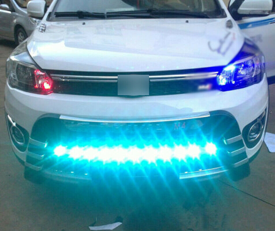4x Waterproof LED Rock Light for JEEP ATV SUV Off-Road Underbody Trail Ice Blue