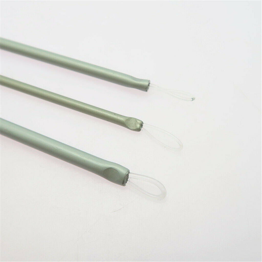 3pcs Aluminium Alloy Wool Needles +2pcs Large-eye Bent Tip Tapestry Needles