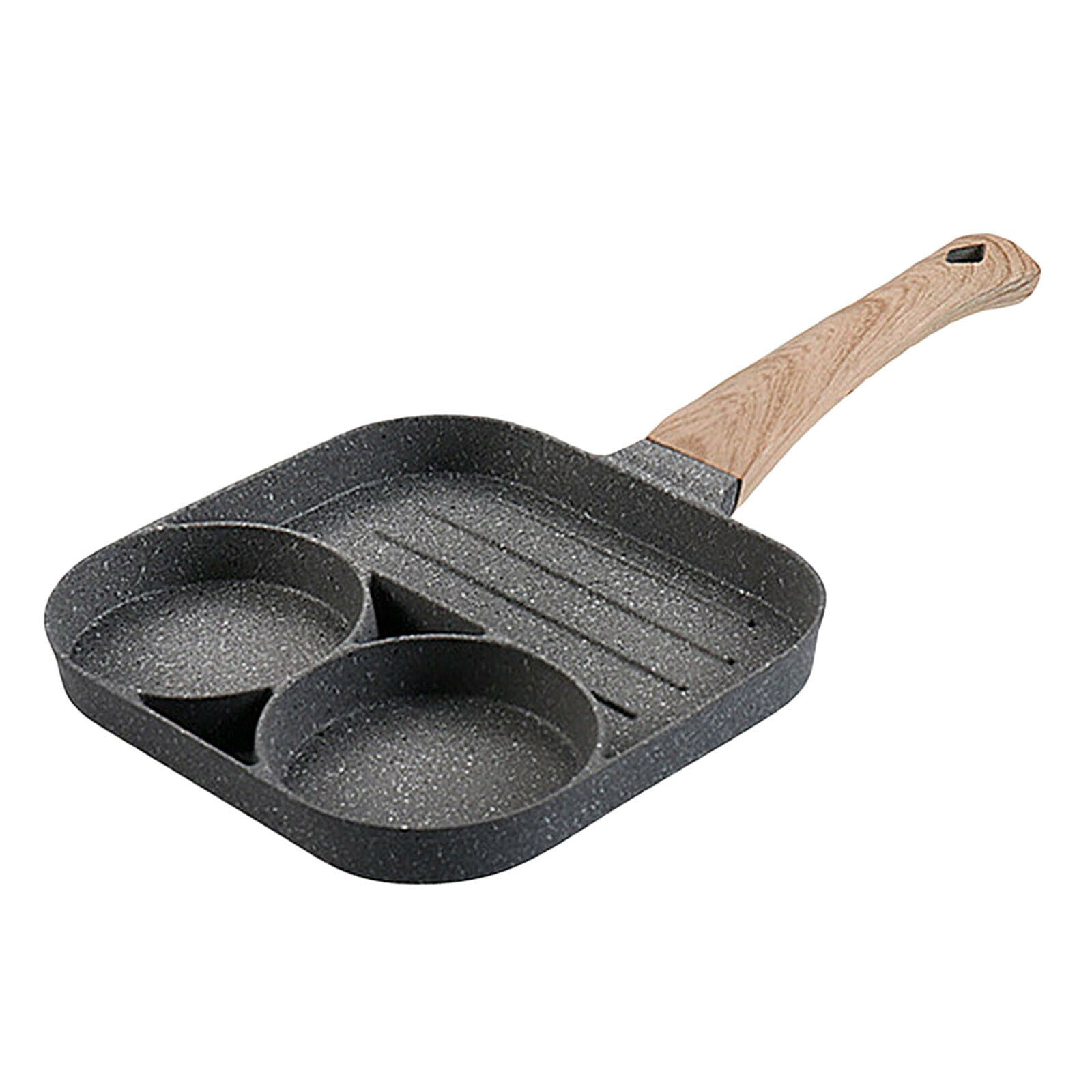 Egg Frying Pan Non Stick Burger Bacon Sausage Omelet Cooker Pan Skillet Home
