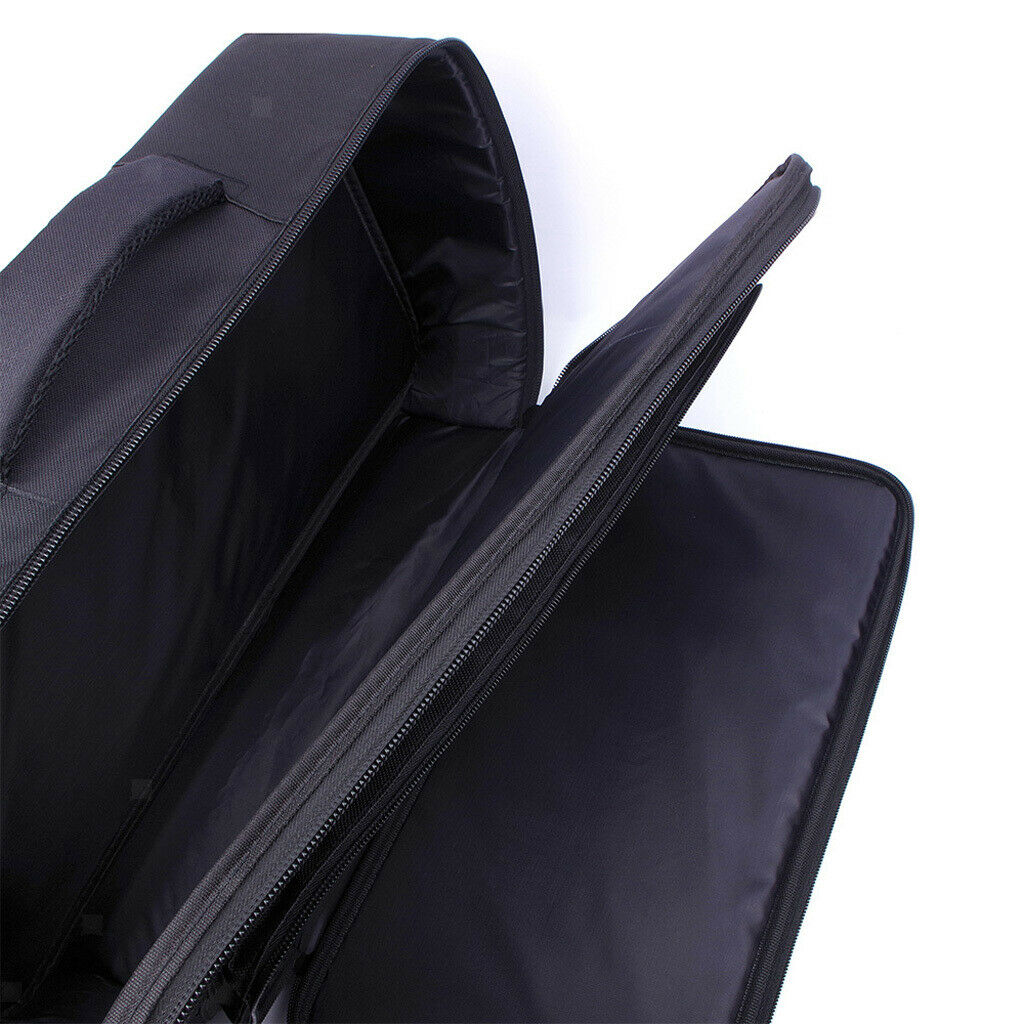 Black Universal Portable Guitar Effects Pedal Board Gig Bag Soft Case Big