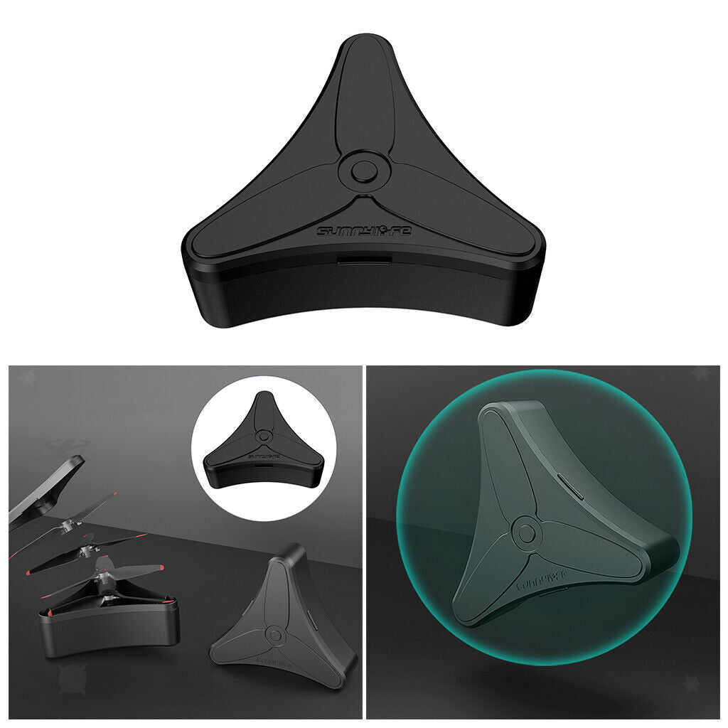 Black Propeller Storage Box 2 Pairs Blade for DJI FPV Quadcoper Accessories