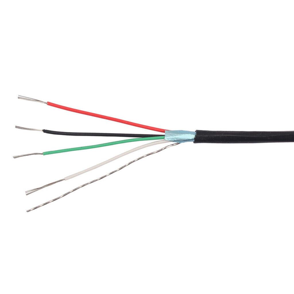Shielded 4 Conductor Guitar Circuit Wire Hookup Wire 24 AWG Guitar Accessory