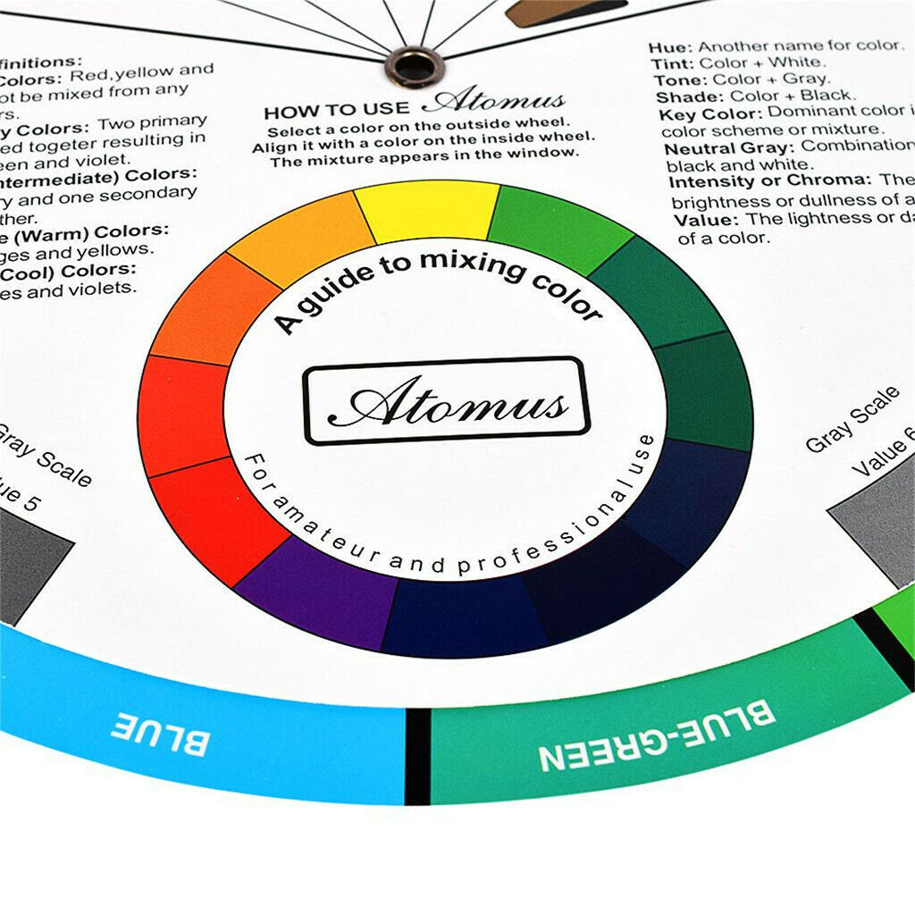 Color Mixing Wheel Diy Crafts Supply