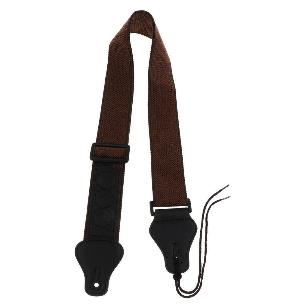 Novelty Guitar Strap Belt+Picks Holder Bag for Guitars Bass Mandolin Banjo
