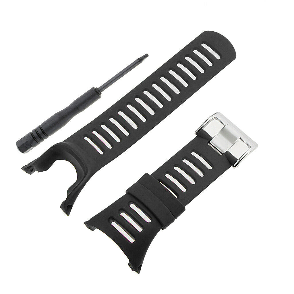 4 Set of Rubber Wristwatch Bands for Suunto Ambit3 Ambit 2 Ambit 1