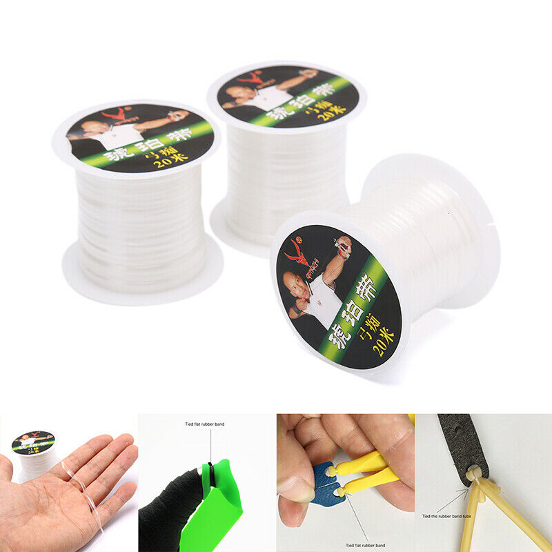 Elastic Rope Band Tied Rope with SlingsOutdoor Hunting Catapult Rubber Band Kt