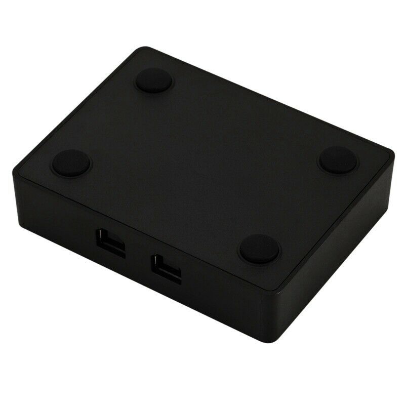 Usb 2.0 Switcher High Speed 2 Port Usb Switch for Keyboard Mouse Printer MonitQ9