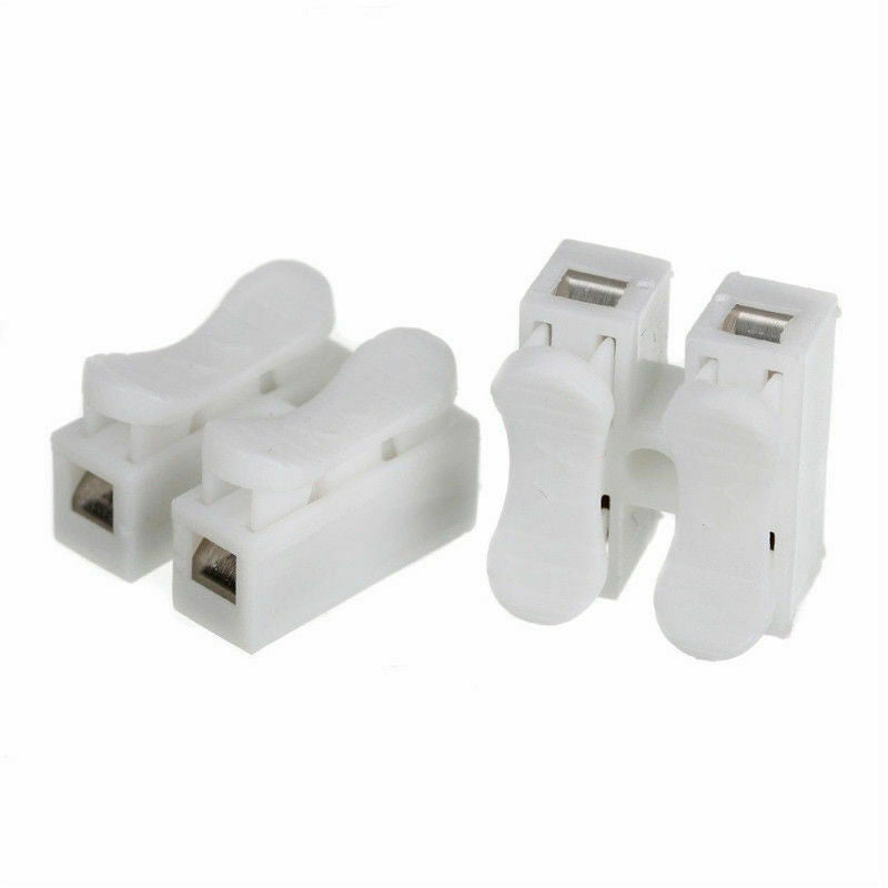 30pcs Electrical Cable Connectors Self Locking Quick Splice Lock Wire Terminals