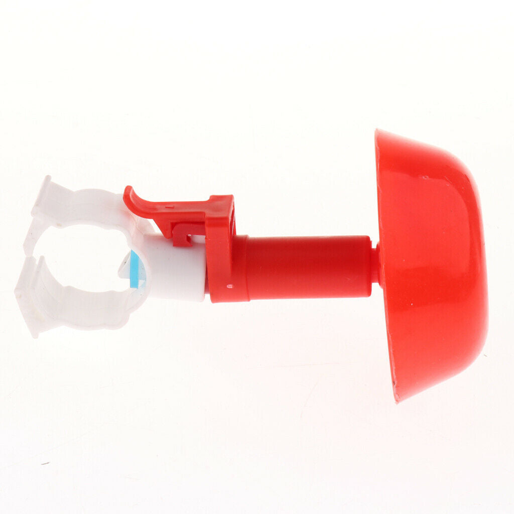 10 Pcs Poultry Fowl Waterer Fittings Automatic Water Durable Drinking Cups