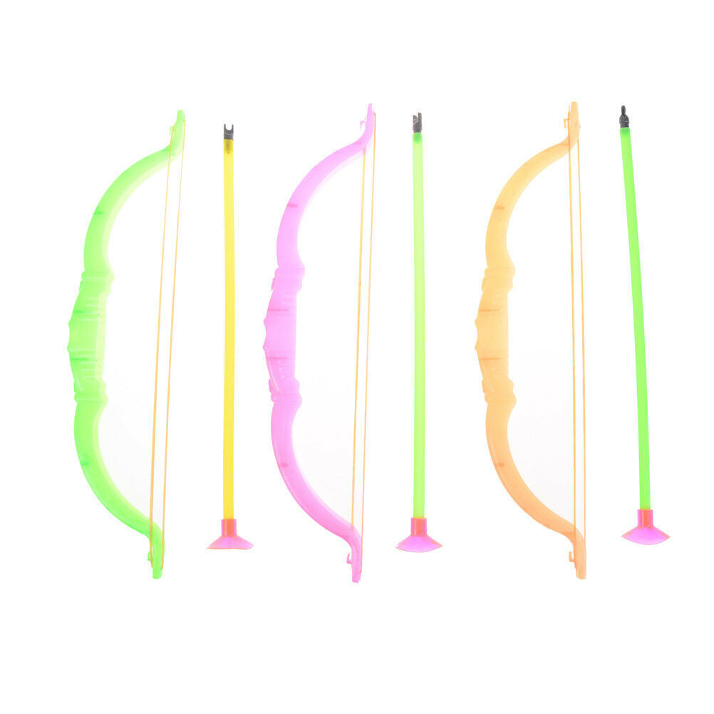 Plastic Soft Slingshot Arrow Set Kids Children  Educational Outdoor Toys G.l8