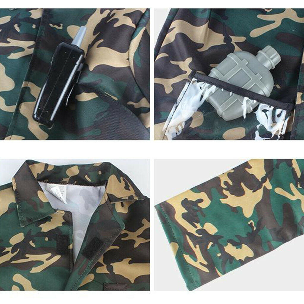 Kid Soldier Play Costume Set Play Halloween Costume for Kids! Toddlers