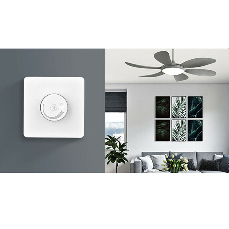 Adjustment Ceiling Fan Speed Control Switch Wall Button Dimmer Switch 220.l8