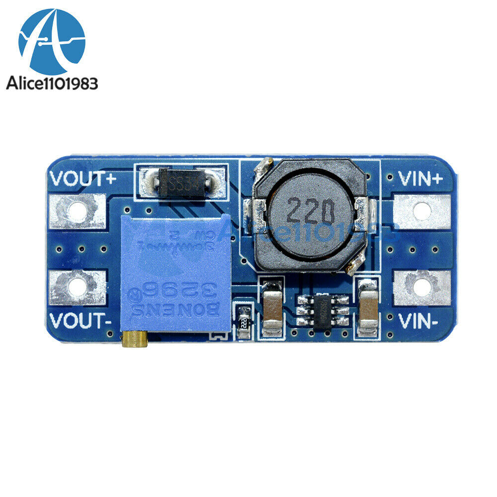 MT3608 DC-DC Step Up Power Apply Module Booster Power Module 2A for Arduino