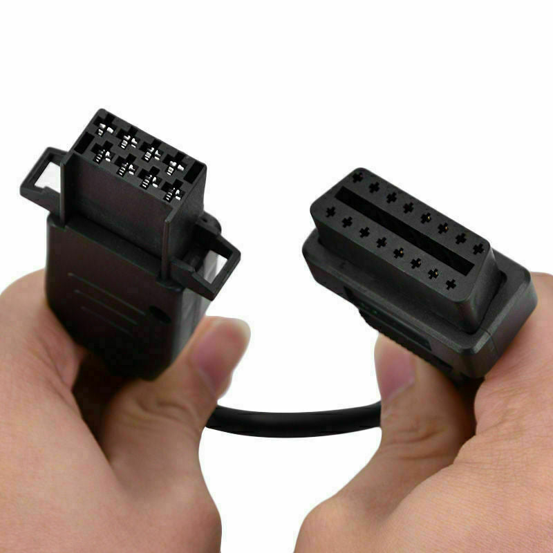8 pin to 16 pin OBD2 CAN BUS Diagnostic Connector Adapter Cable For Volvo Trucks