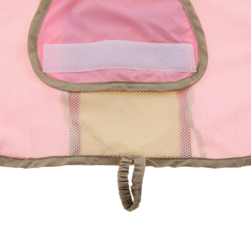Pet Dog Waterproof Raincoat Jumper Clothes Puppy Cat Coat Winter Rain pink