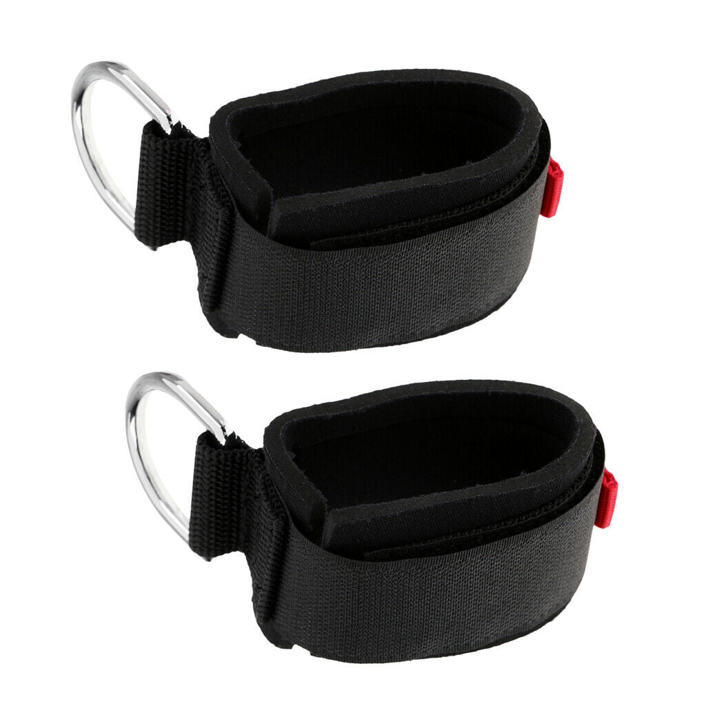 2 Pieces Diving Wrist Strap Scuba Wristband Lanyard Hanging Rope D-Ring