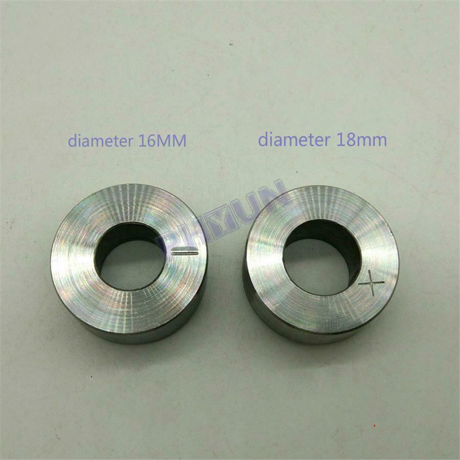 2x Car Battery Pile Head Die Battery Connector Welding Pile Mould 18mm 16mm