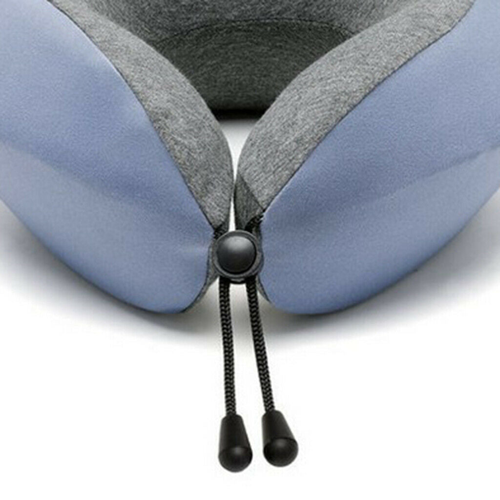 Memory Foam U shaped Travel Pillow Neck Support Head Rest for Car Airplane Sleep