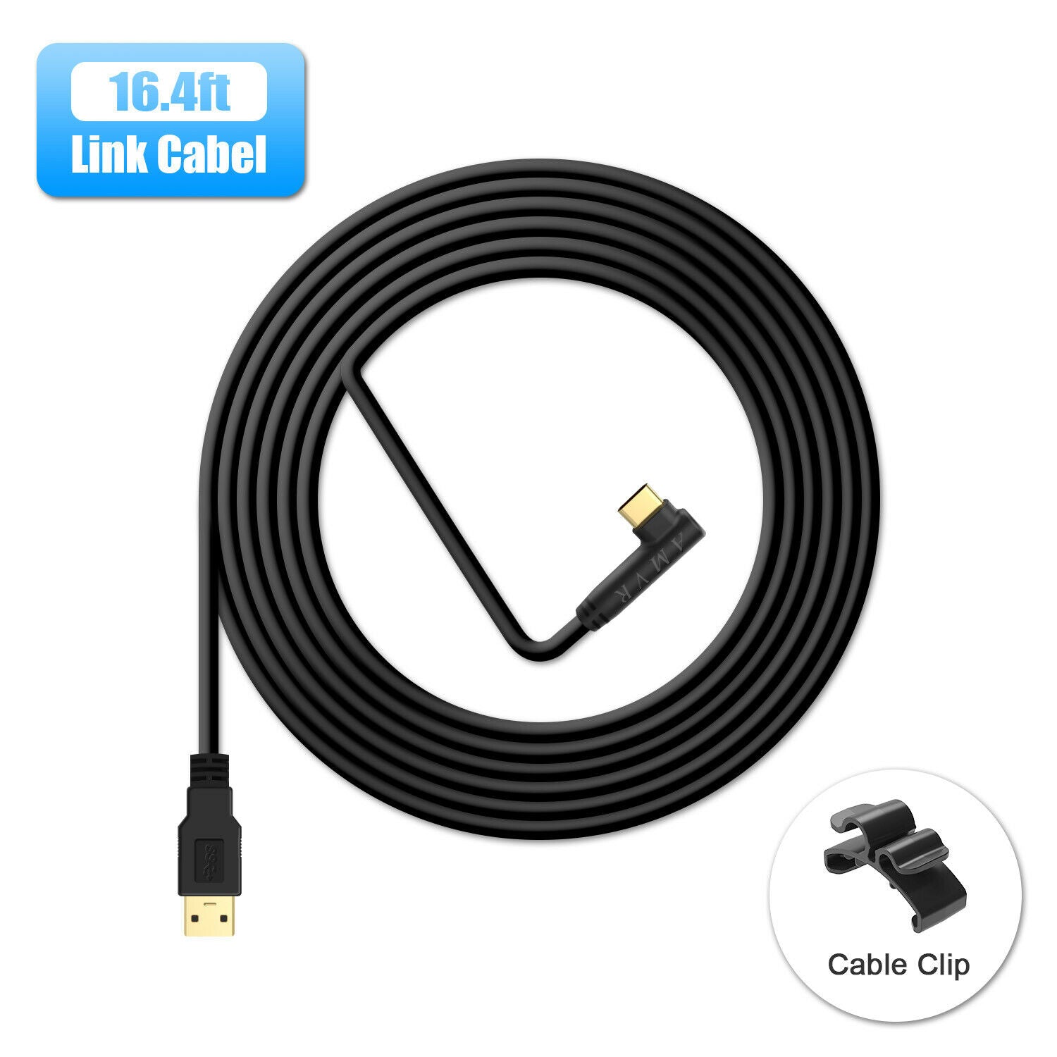 5M Data Line Charging Cable for Oculus Quest 2 Link VR Headset USB 3.0 Type C