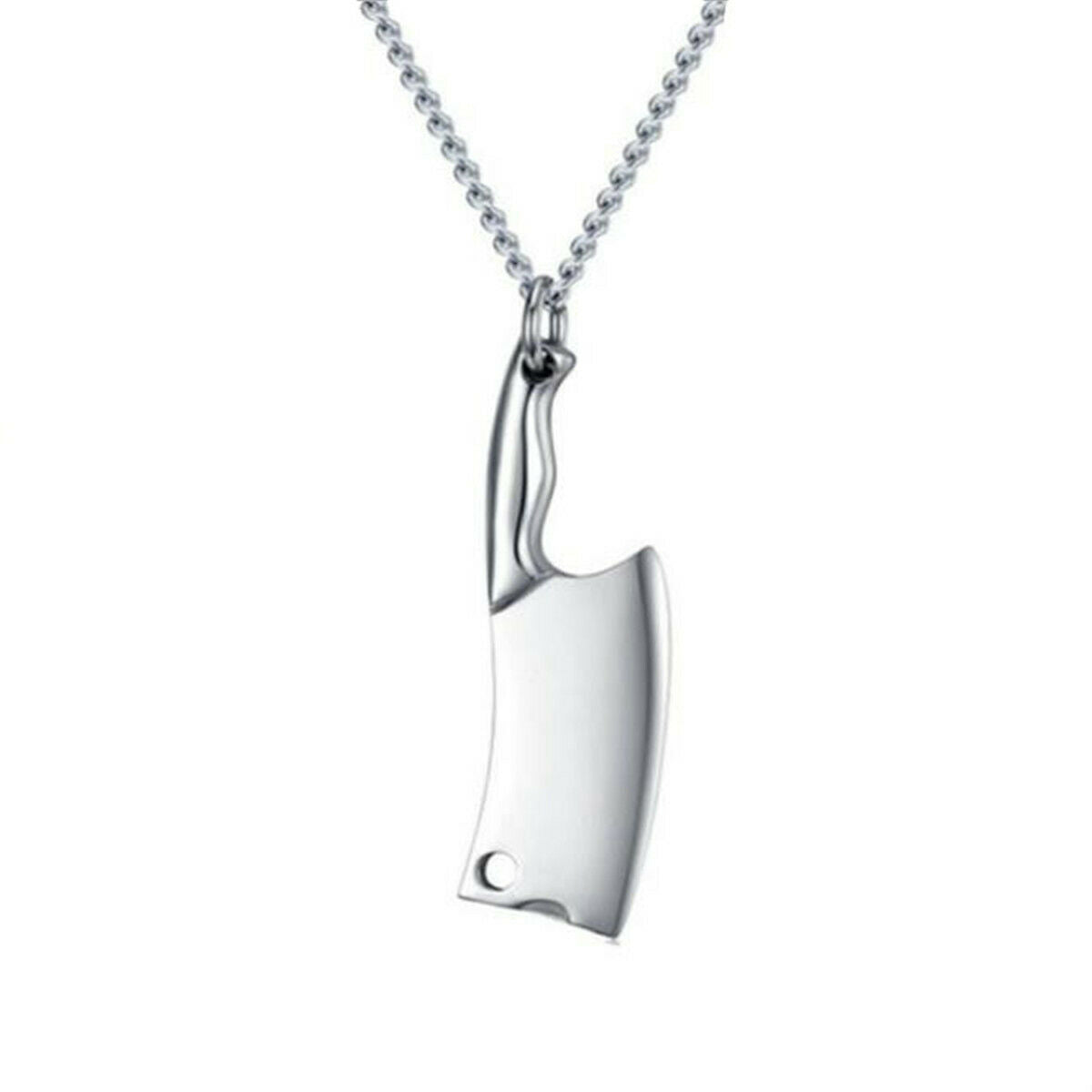 Fashion Chef Personality Kitchen Pendant Necklace Chain Jewelry Charm Gift Cool