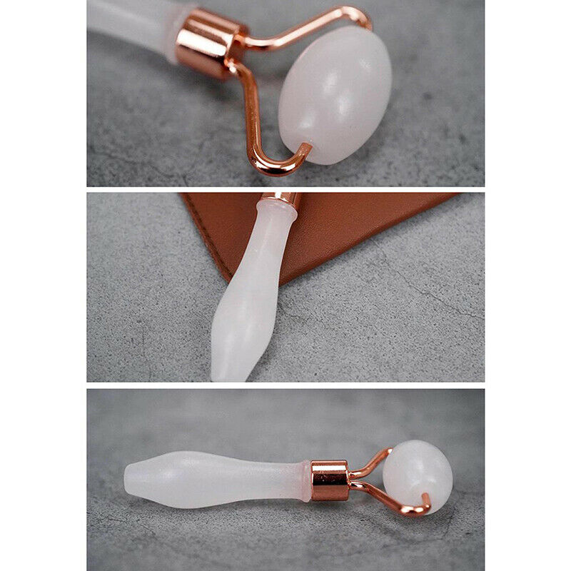 Jade Rolling Facial Massager Face Eye Relaxation Lifting Tool Beauty Skin.l8