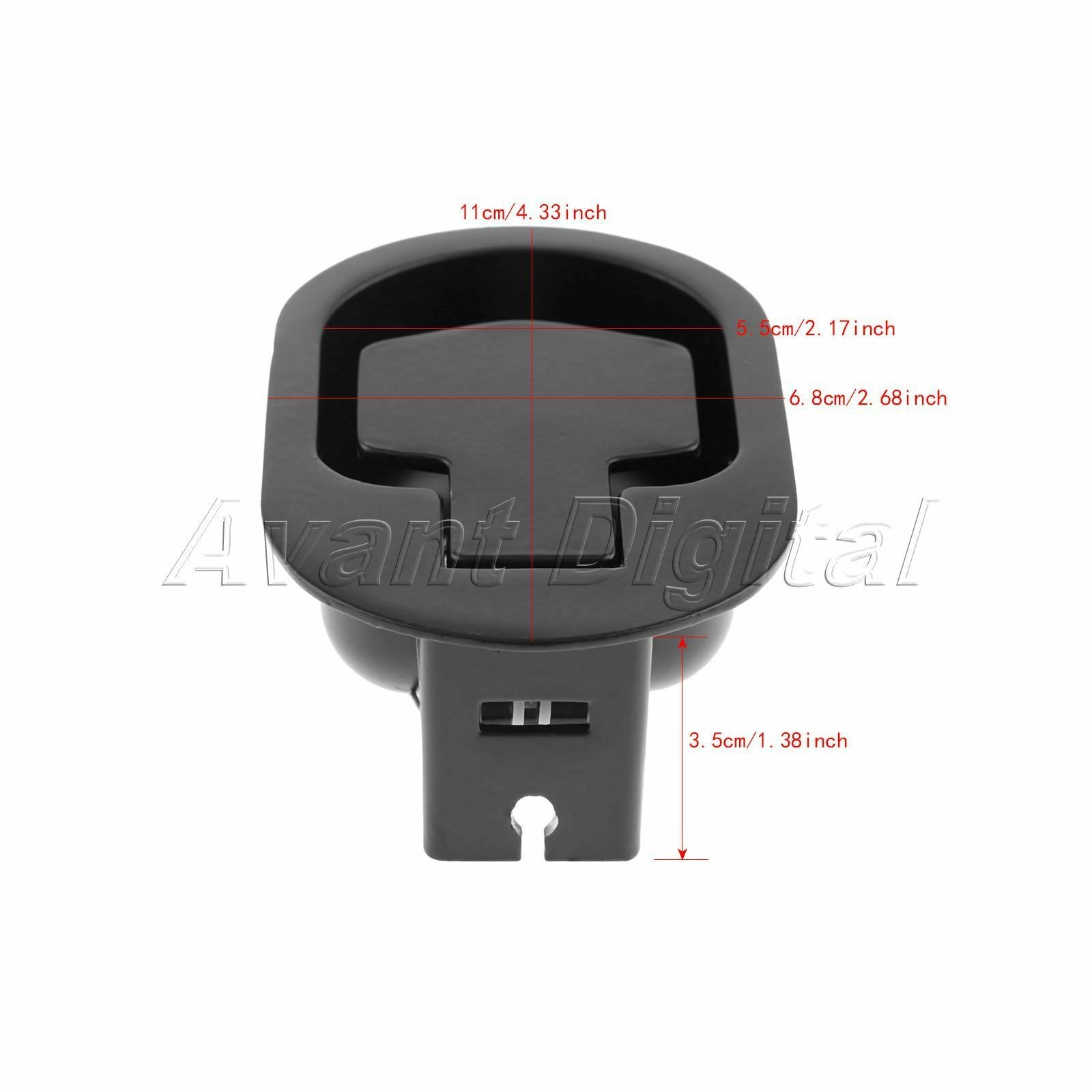 For 6mm & 3mm Cable Sofa Couch Release Recliners Chair Lever Pull Handle Oval