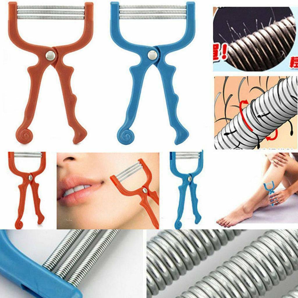 Facial Hair Remover Tool Face Beauty Spring Threading Removal Epilator Epicare
