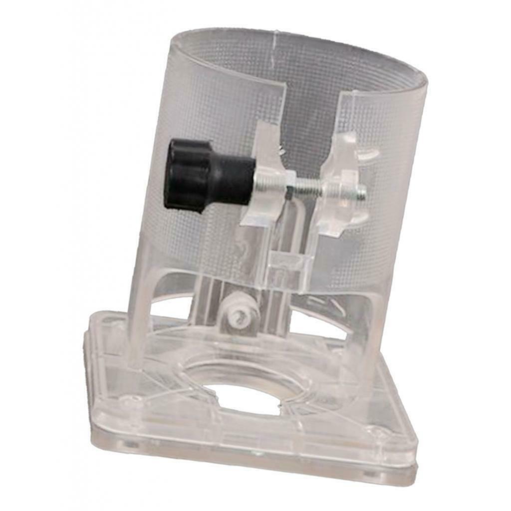 2 lot Trimmer Router Transparent Base Trimming Protective Plastic Base Knobs
