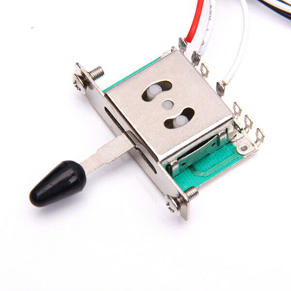 Wiring Harness 1V2T 1 Socket 5 Contacts for Electric Guitar