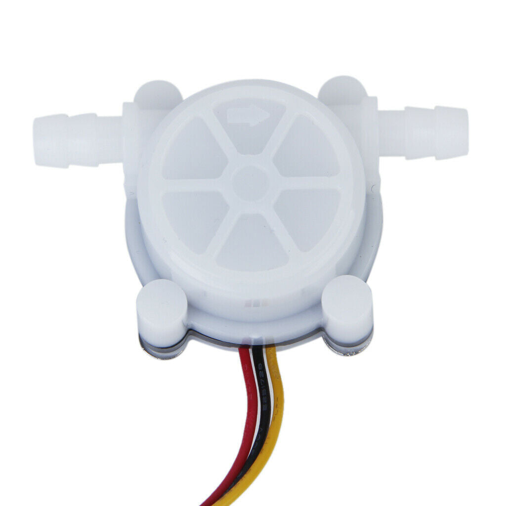 2x Water Flow Sensor Meter Coffee Dispenser Counter Fluid Control 0.3-6L/min