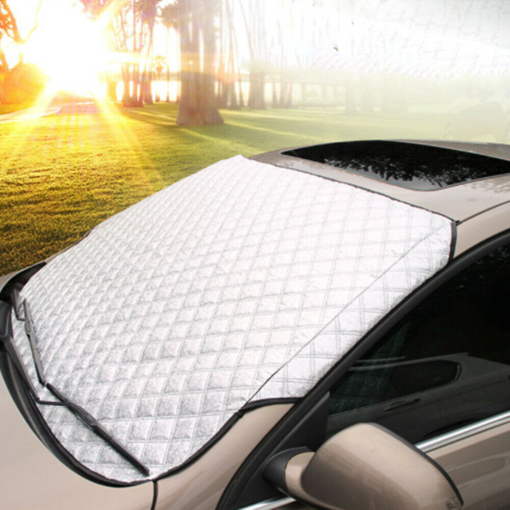 For Auto Car Windshield Snow Cover Magnetic Ice Frost Sun Shade Mirror Protector