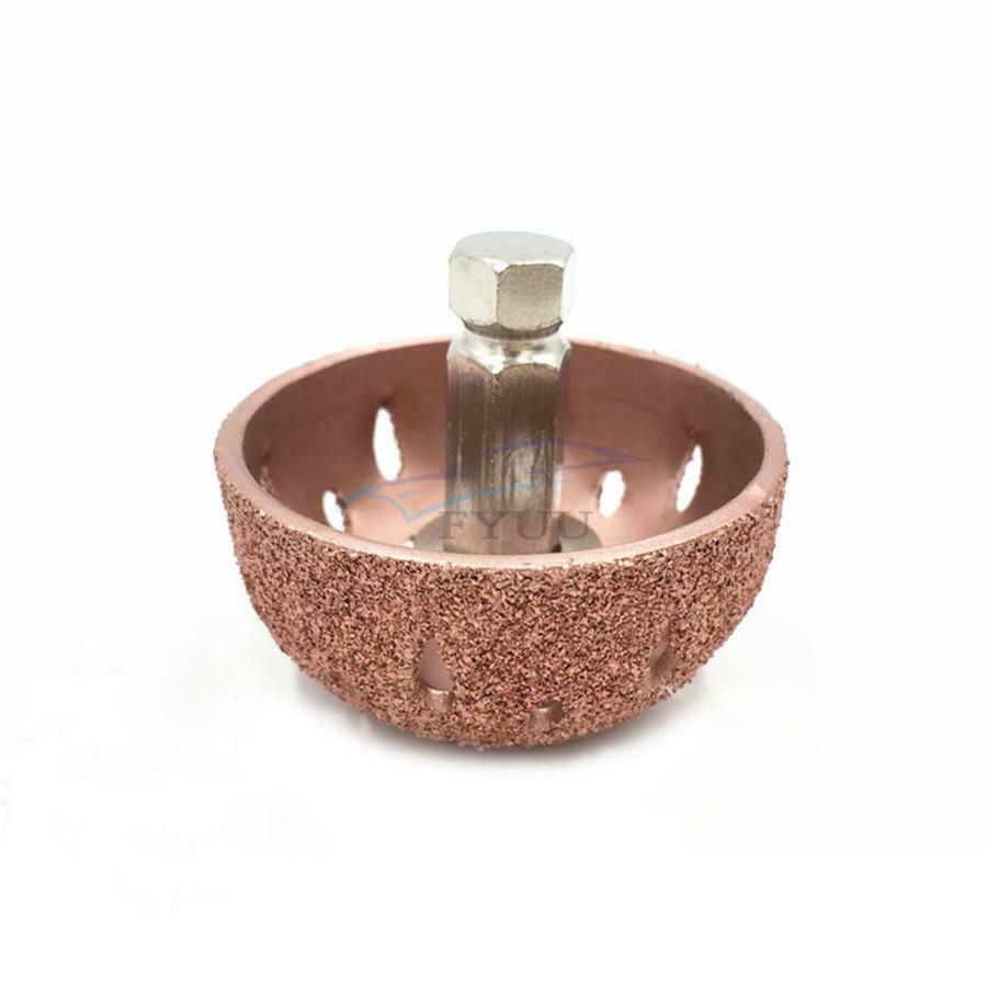 Car Tire Repair Grinding Head Tungsten Steel Rotary  Tools With Hex Linking Rod