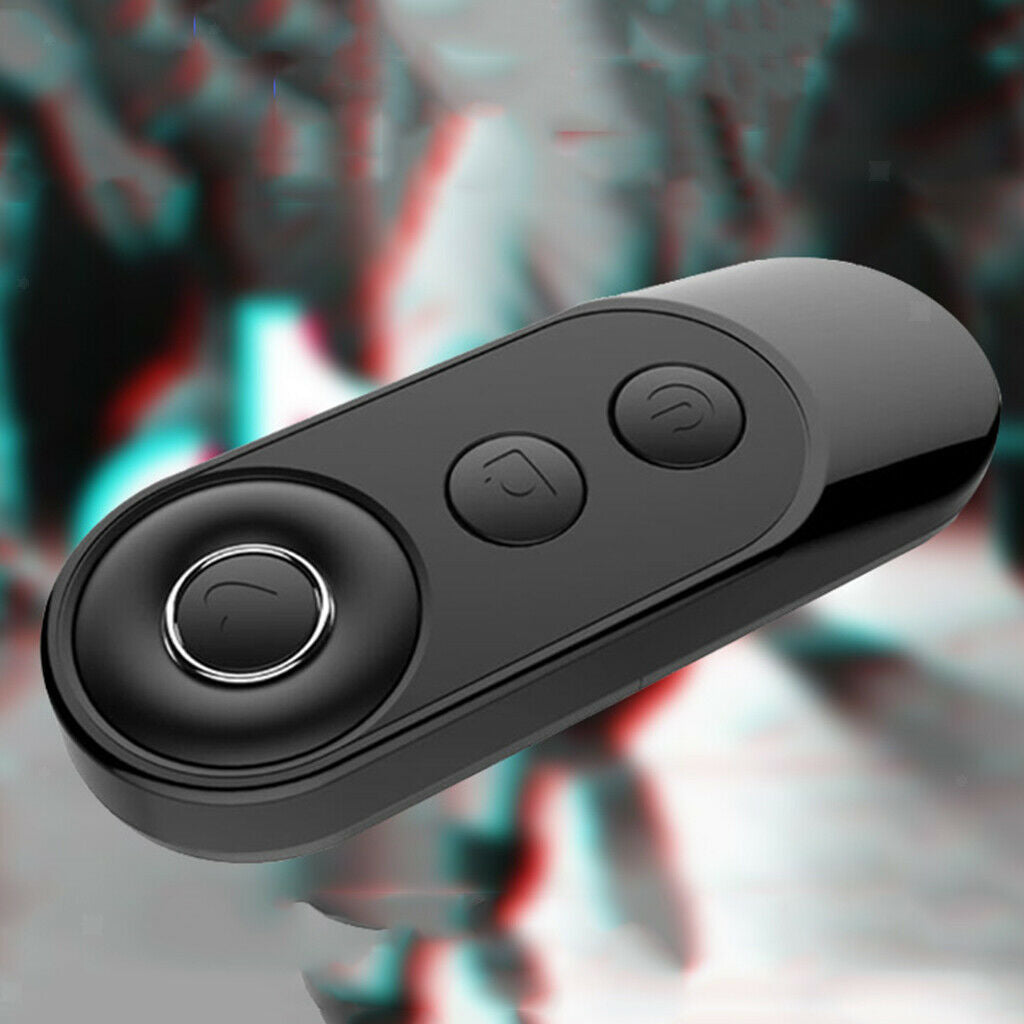 Wireless Bluetooth Remote Shutter Control Button Pause Playback Page Turner