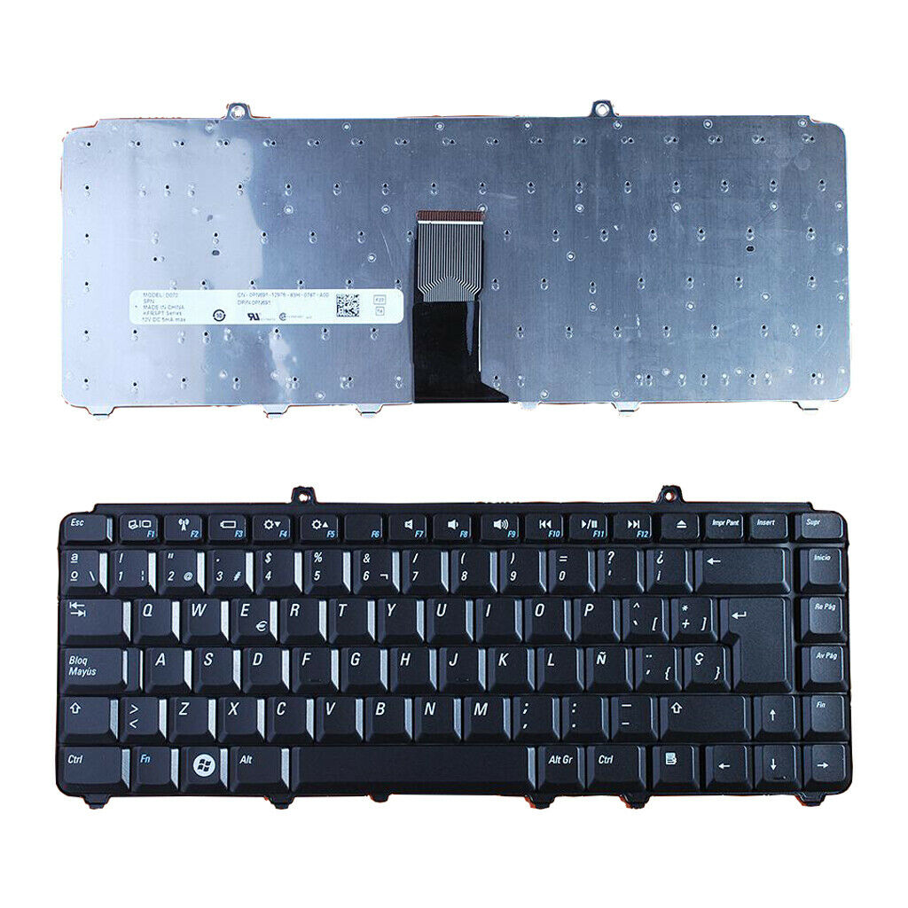For Dell inspiron 1520 1521 Laptop Standard Spanish Layout Keyboard Black