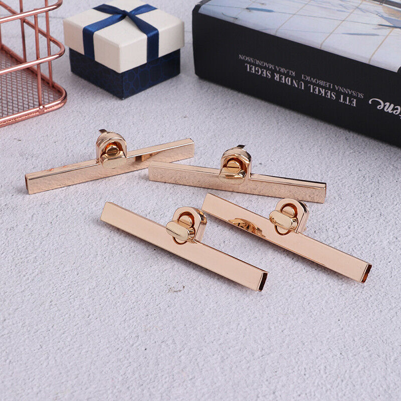Metal Clasp Turn Locks Twist Lock For DIY Handbag Purse Lock Switch Fitti.l8