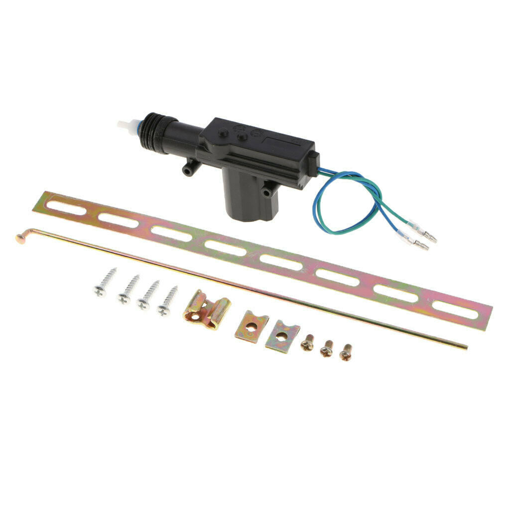 Auto Central Door Lock Actuator Complete Kit w/360 degree Rotation Heads Easy