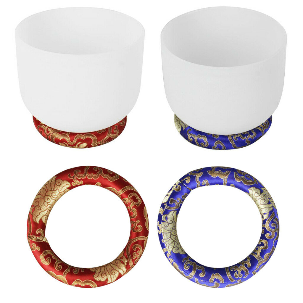 2pcs Buddhism Tibetan Singing Bowl Cushion 7'' for Singing Bowl Parts