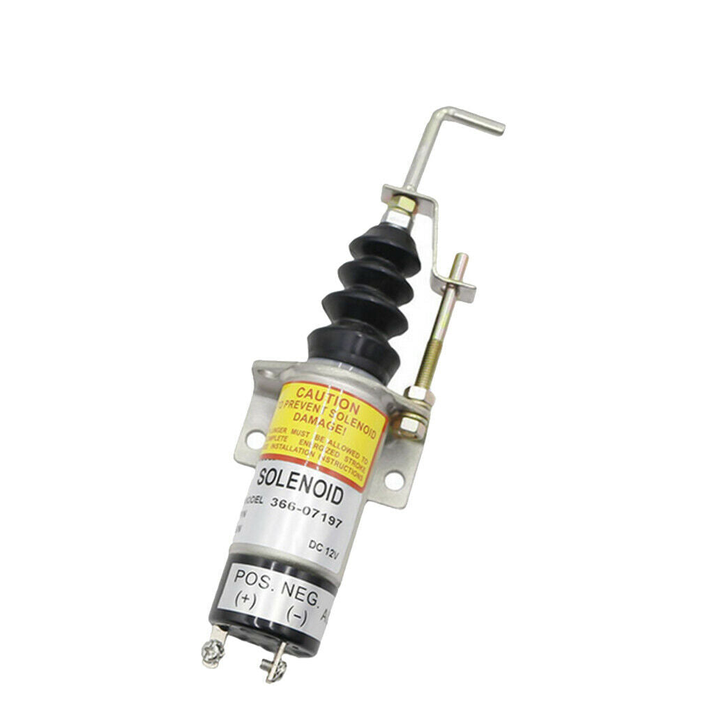 New Heavy Duty Fuel Shut Off Down Stop Solenoid