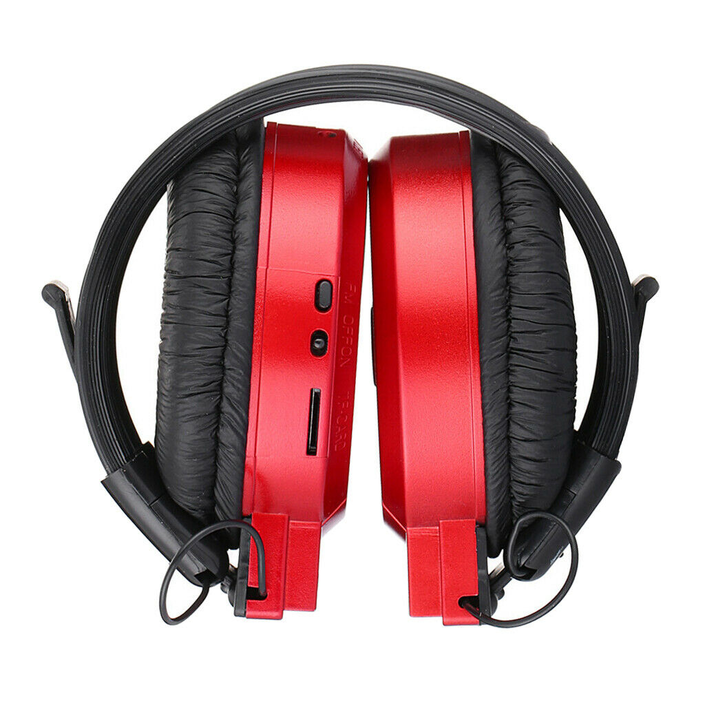 Foldable Wireless Sports Headphone with FM/TF Slot, Comfortable Protein Earpads,