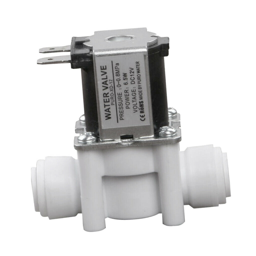3/8 Inch 12V Inlet Feed Water Solenoid Valve N/C Normally Closed, Adjustable