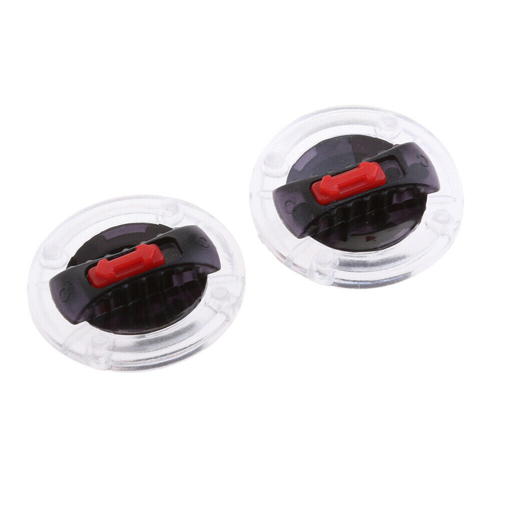 2 x Motorcycle Helmet Visor Shield Lock Rotate Switch Replacement for LS2 FF325