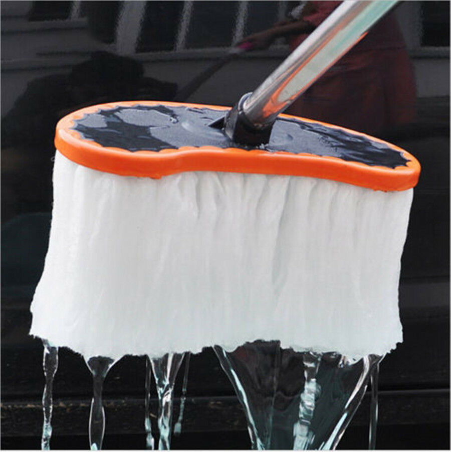 Car Wash Duster Adjustable Telescoping Dusting Wiping Mop Cleaning Brushes Tool
