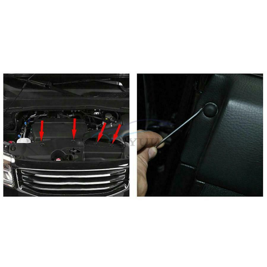 Push Rivets Panel/Moulding Clips Lock Nut Set For Door Trim Bumper Panel Fender