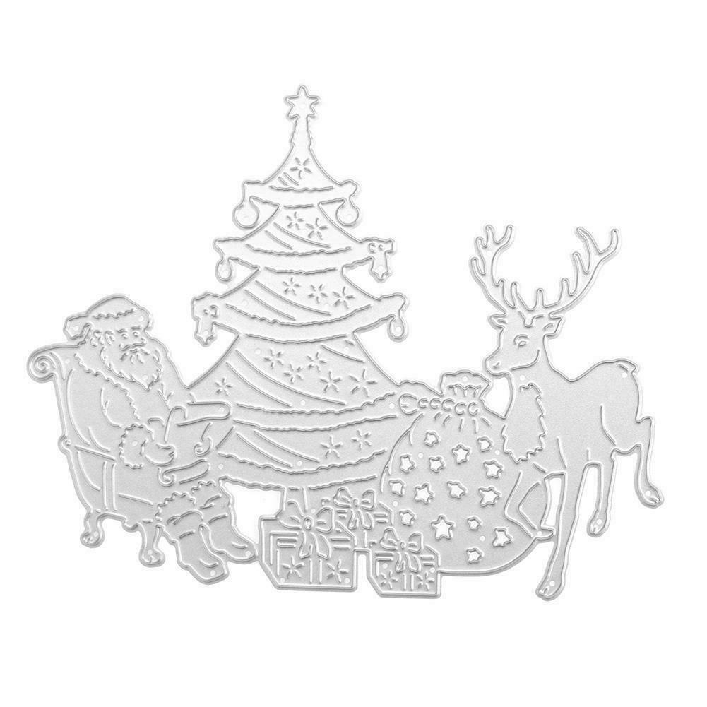 Metal Cutting Dies Stencils for DIY Scrapbooking Photo Album Santa Claus @