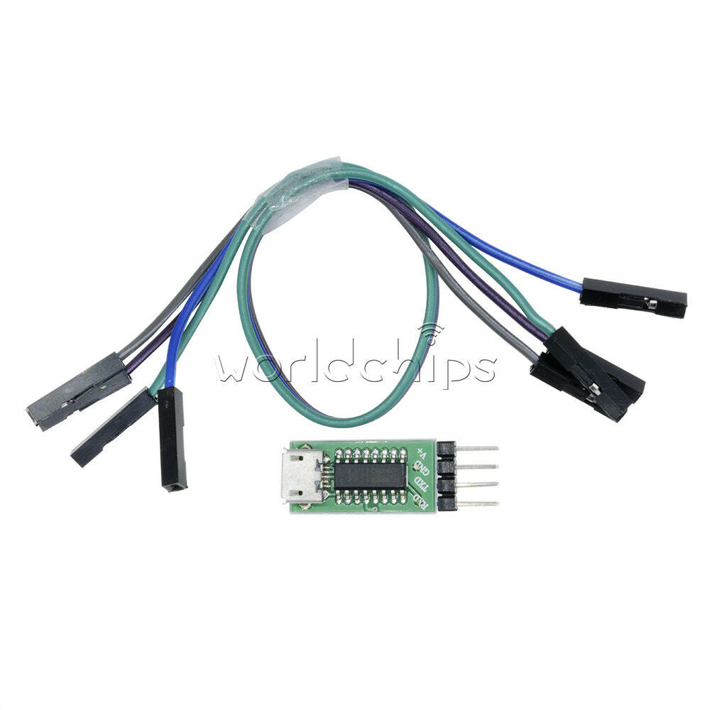 Micro USB to TTL Serial Port ISP CH340C CH340T Download Module For STM32 51