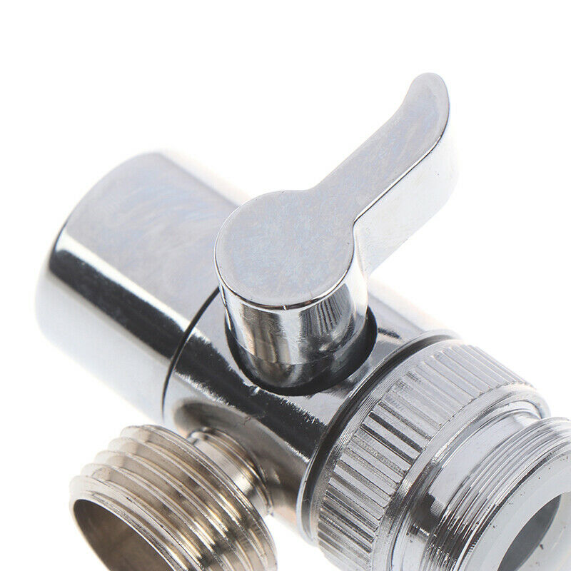 Home Kitchen Faucet Valve Diverter Sink Valve Water Tap Faucet Splitter AdaptBD