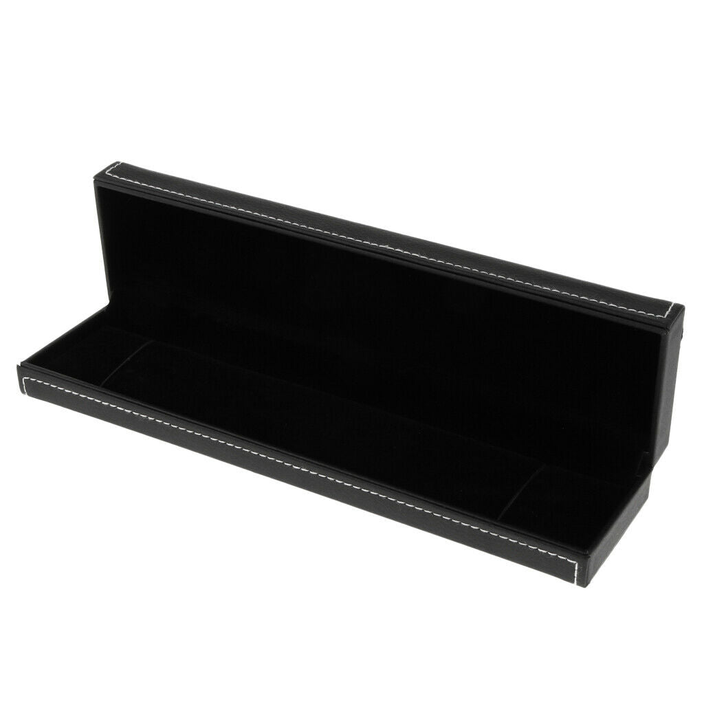 Black Velvet Necklace Chain Bracelet Display Case Storage Jewelry Gift Box