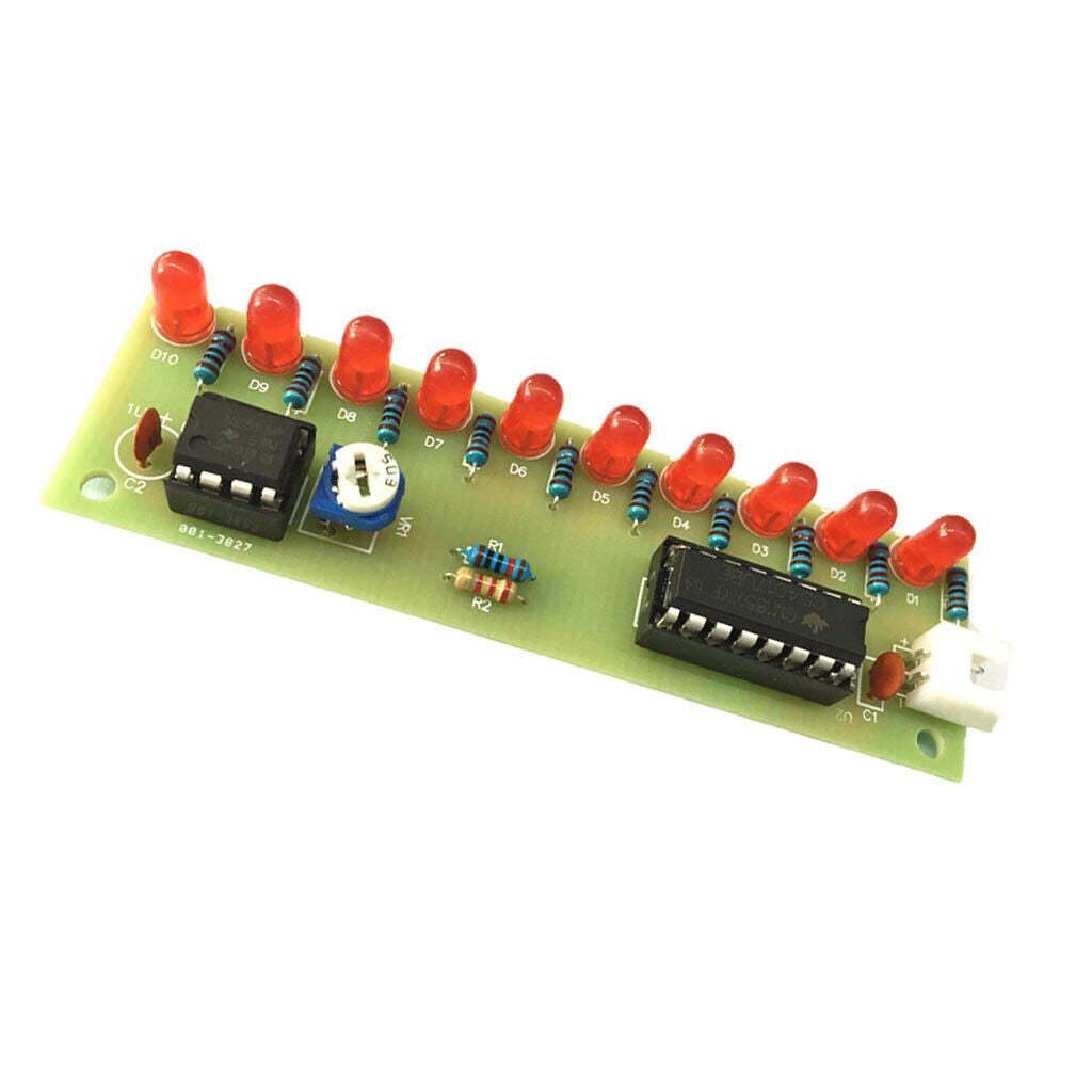 NE555+CD4017 3-5V Water Lamp Kits Water Flowing Lamp Suite(Final Version)
